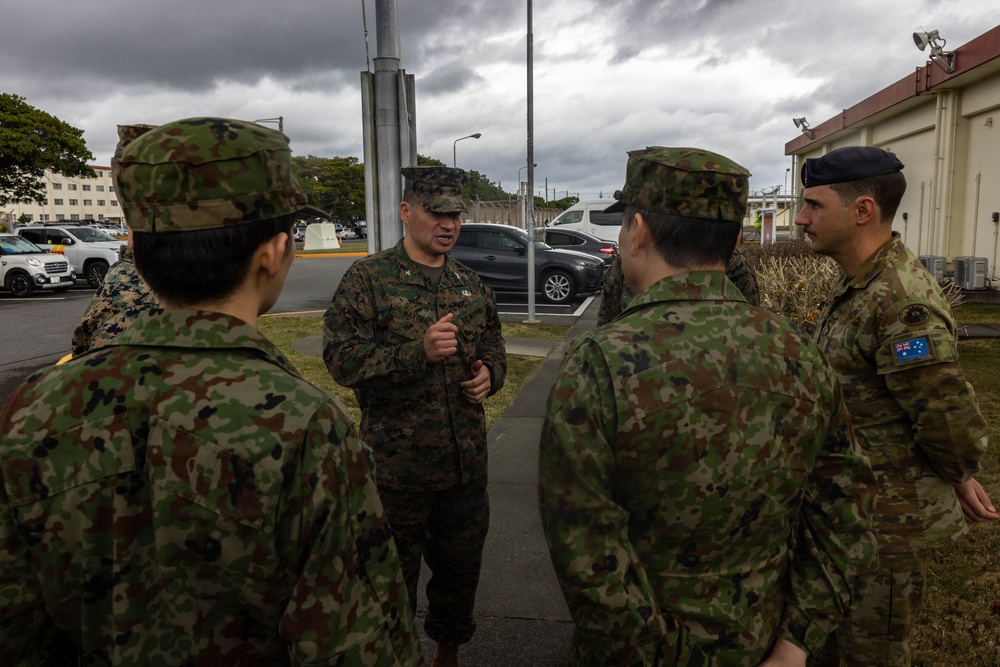 III Marine Expeditionary Force Information Group leadership meets with Japan Ground Self-Defense Force and Australian Defense Force cyber planners