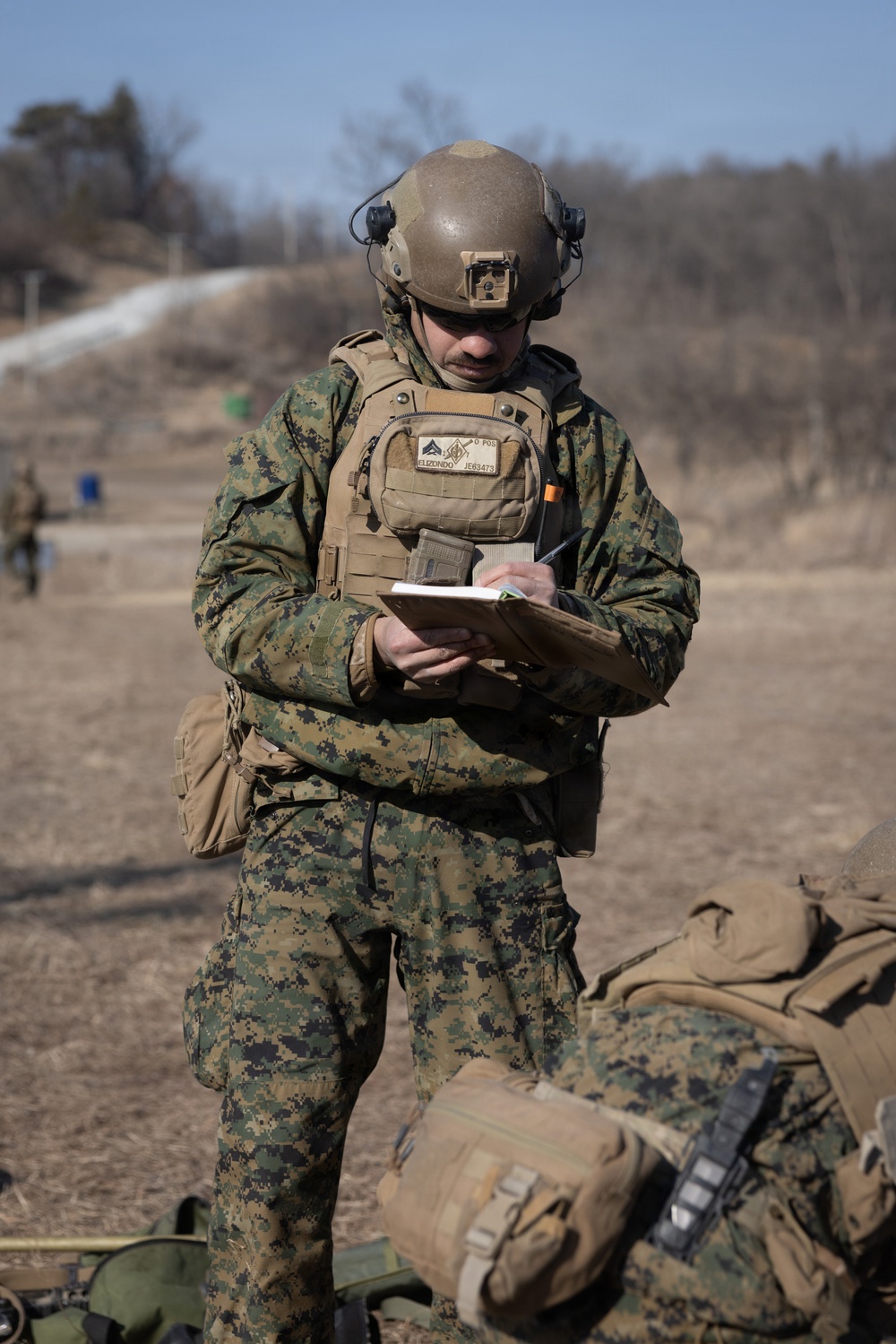 Marines Conduct a Mortar Range during Korea Viper 26.2