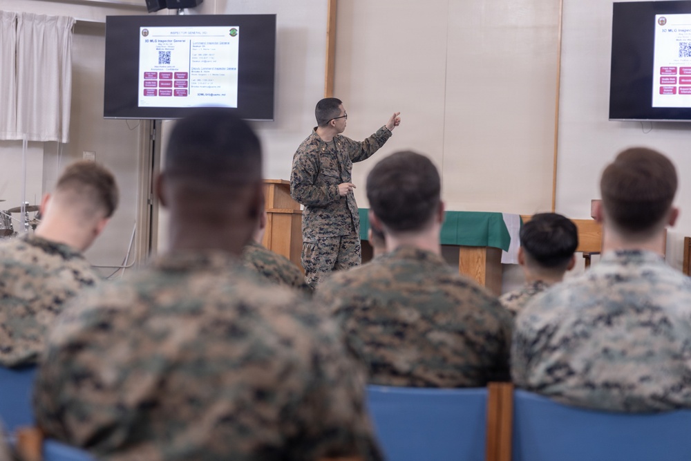 Combat Logistics Regiment 37 hosts pre-deployment brief for Korean Marine Exercise Program 26.1