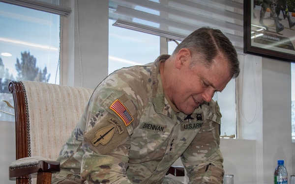 U.S. - Kenya relations continue in countering terrorism as AFRICOM Deputy Commander Visits KDF
