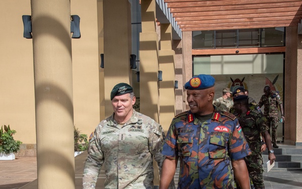 U.S. - Kenya relations continue in countering terrorism as AFRICOM Deputy Commander Visits KDF