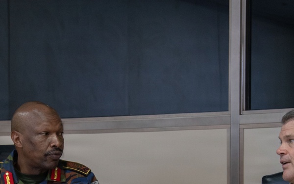 U.S. - Kenya relations continue in countering terrorism as AFRICOM Deputy Commander Visits KDF