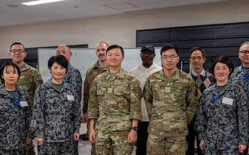 Yokota and JASDF OSW Airmen engage in language exchange
