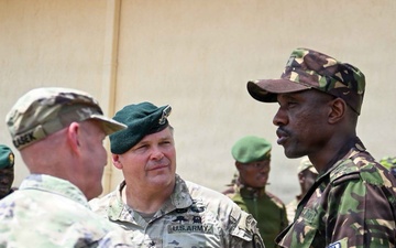 U.S. - Kenya relations continue in countering terrorism as AFRICOM Deputy Commander Visits KDF