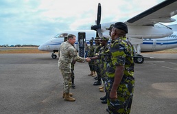 U.S. - Kenya relations continue in countering terrorism as AFRICOM Deputy Commander Visits KDF