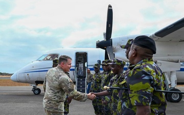 U.S. - Kenya relations continue in countering terrorism as AFRICOM Deputy Commander Visits KDF