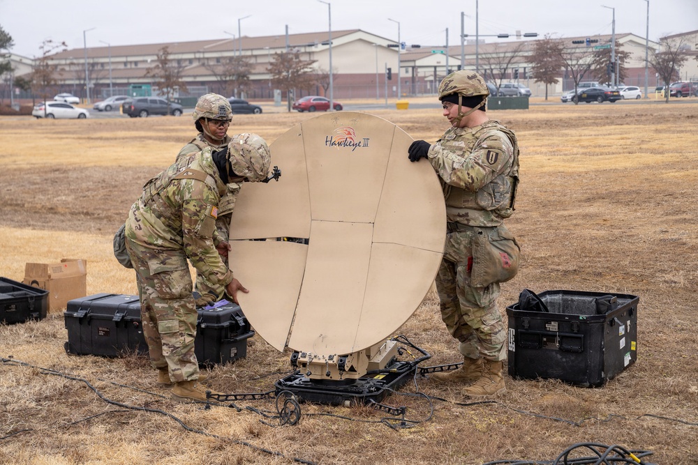 304th Expeditionary Signal Battalion Conducts Table VI Validation Staff Exercise at Camp Humphreys