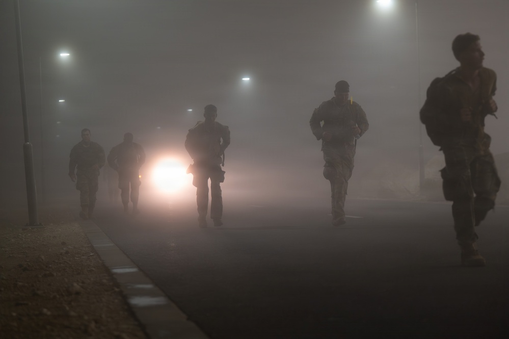 25th Strategic Signal Battalion conducts commemorative ruck