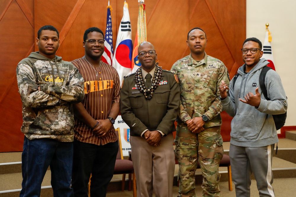1st Signal Brigade Chaplain Promoted to Major at Camp Humphreys Ceremony