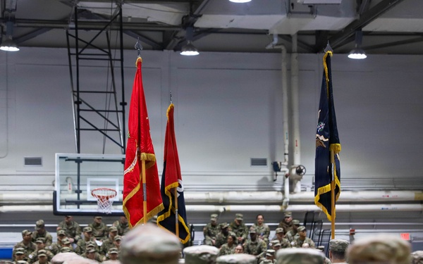 1-4 SBCT transfers authority as the Korea Rotational Force over to 2-2 SBCT