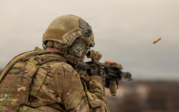 2CR Joint Small Arms Training