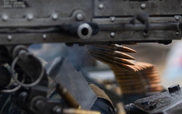 Marines Conduct a M240B Live Fire Range during Korea Viper 26.2