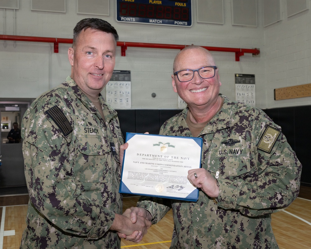 NSA Souda Bay February Awards at Quarters