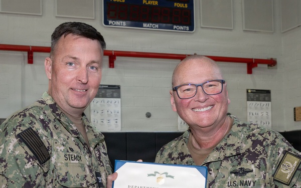 NSA Souda Bay February Awards at Quarters