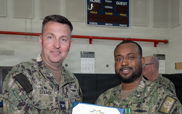 NSA Souda Bay February Awards at Quarters