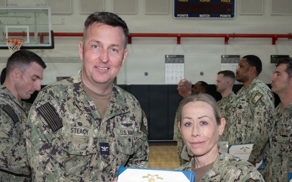 NSA Souda Bay February Awards at Quarters