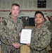 NSA Souda Bay February Awards at Quarters