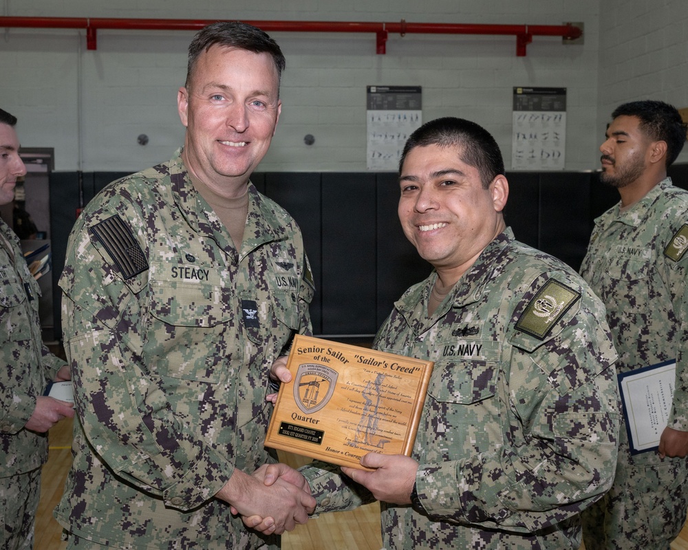 NSA Souda Bay February Awards at Quarters