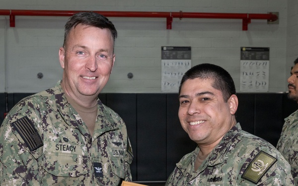 NSA Souda Bay February Awards at Quarters