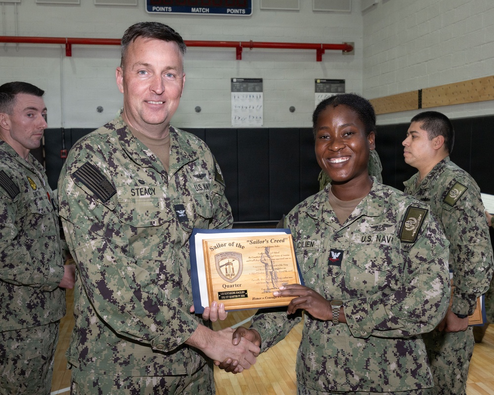NSA Souda Bay February Awards at Quarters