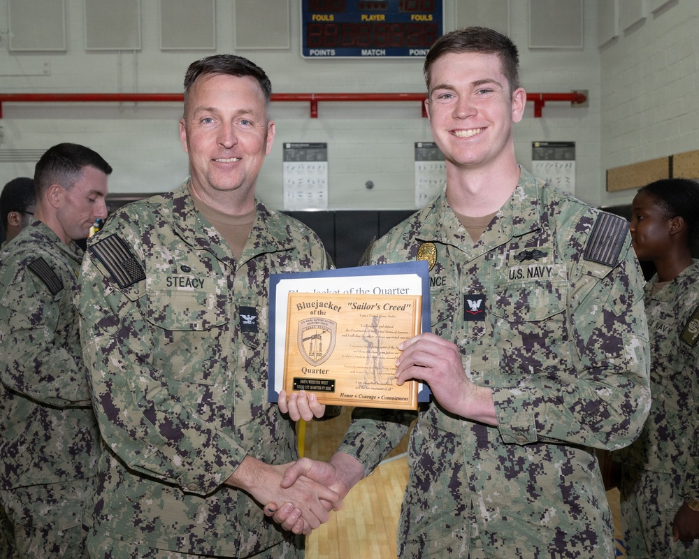 NSA Souda Bay February Awards at Quarters
