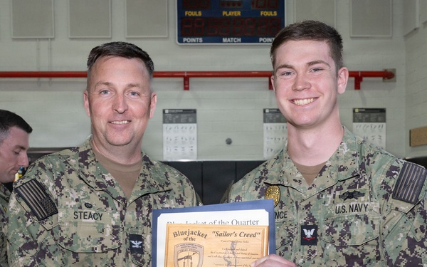 NSA Souda Bay February Awards at Quarters