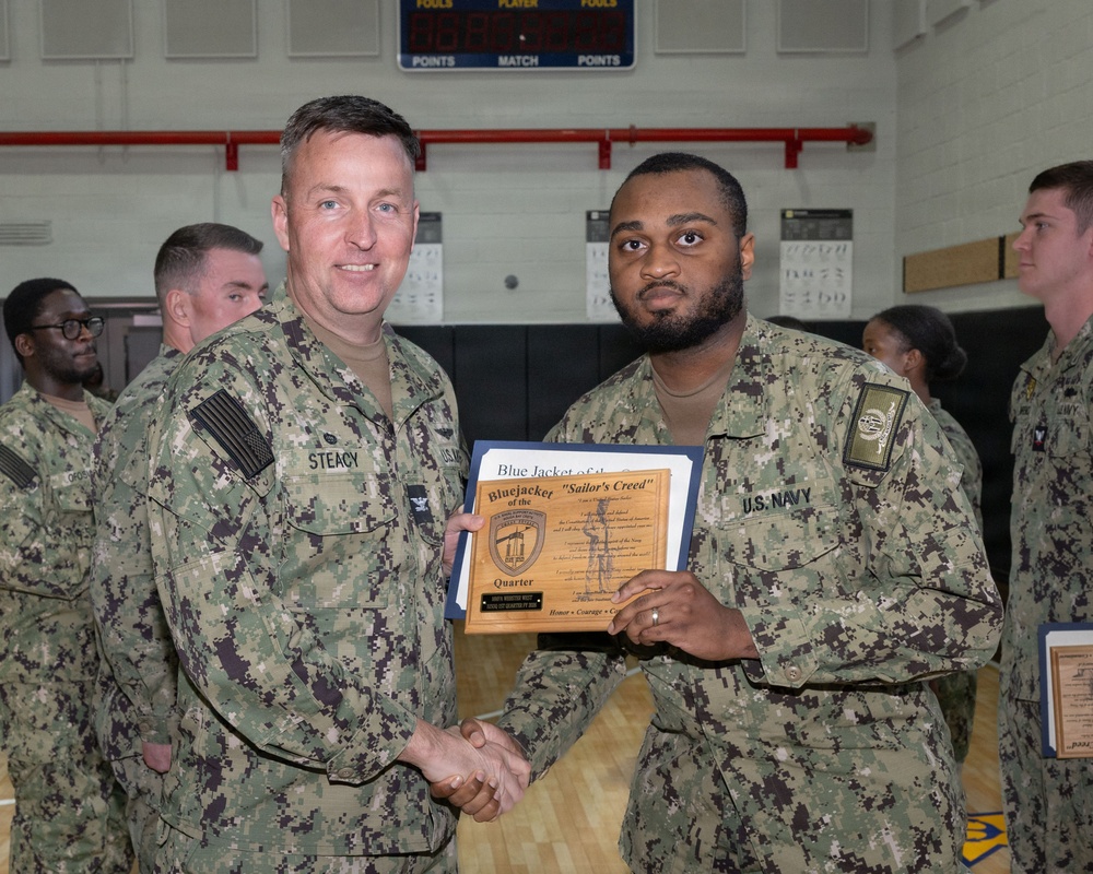 NSA Souda Bay February Awards at Quarters