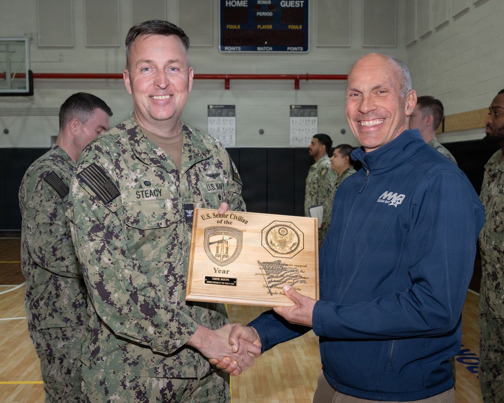 NSA Souda Bay February Awards at Quarters