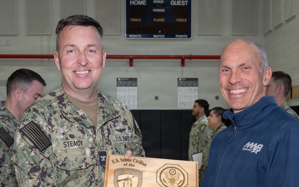 NSA Souda Bay February Awards at Quarters