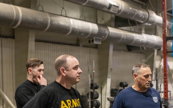 V Corps Senior Enlisted Advisor PT with Task Force Brawler