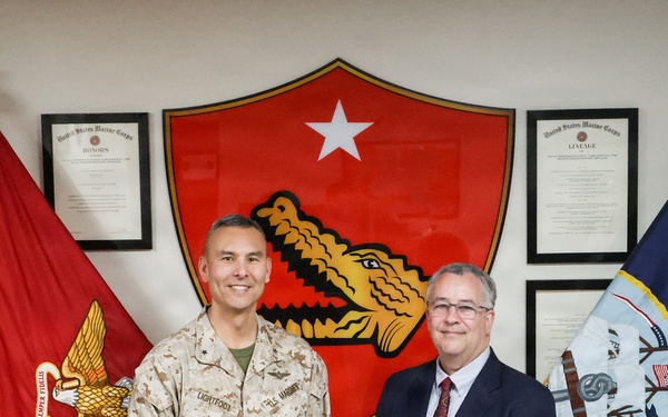 TF 51/5th MEB receives visit from National Defense University Director of China Aerospace Studies Institute