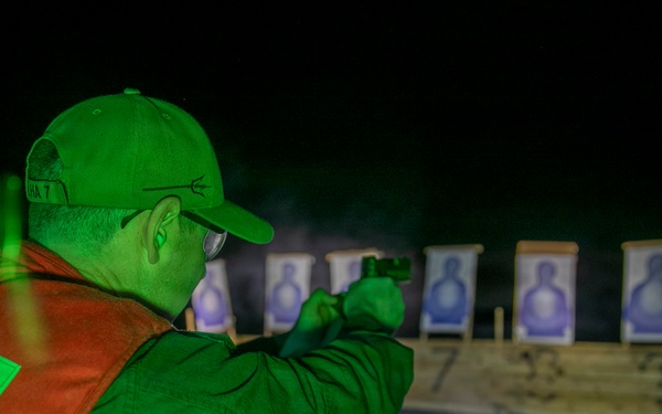 USS Tripoli Conducts A Gun Shoot