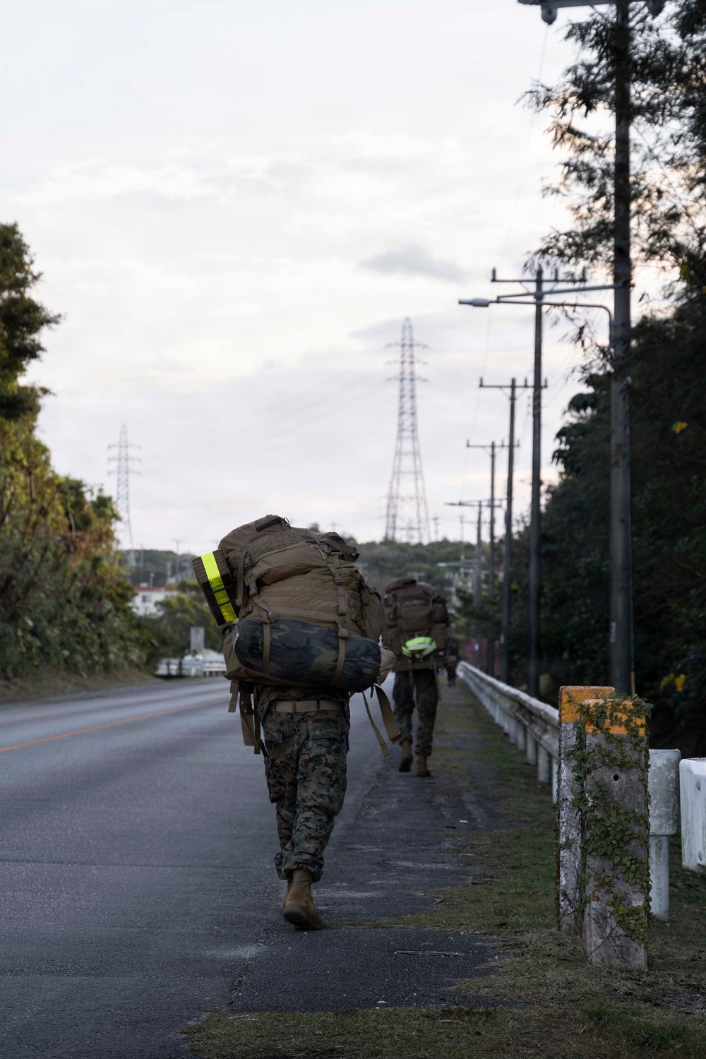 5th Air Naval Gunfire Liaison Company Marines conduct communication exercise