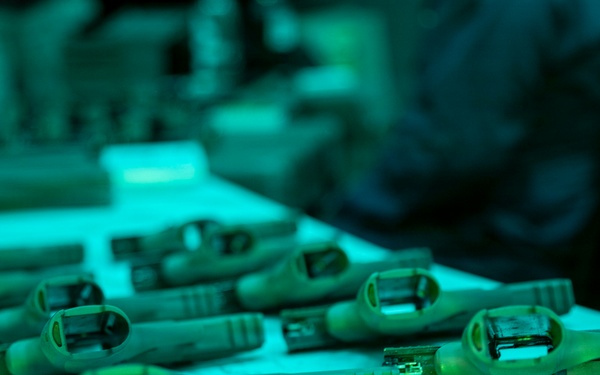USS Tripoli Conducts A Gun Shoot