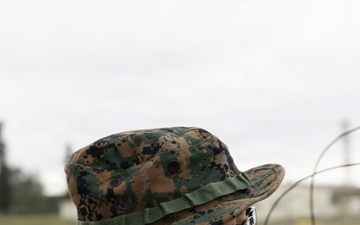 5th Air Naval Gunfire Liaison Company Marines conduct communication exercise