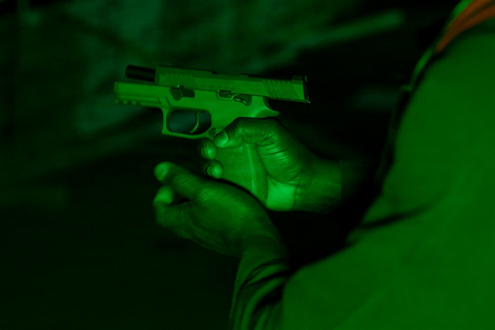 USS Tripoli Conducts A Gun Shoot