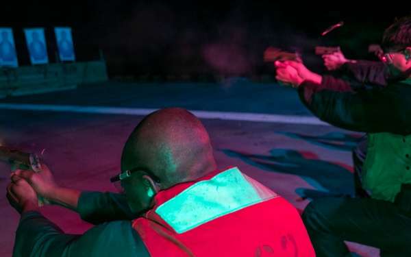 USS Tripoli Conducts A Gun Shoot