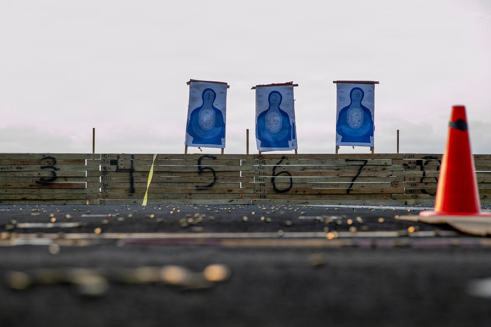 USS Tripoli Conducts A Gun Shoot