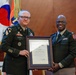 1st Signal Brigade Chaplain Promoted to Major at Camp Humphreys Ceremony