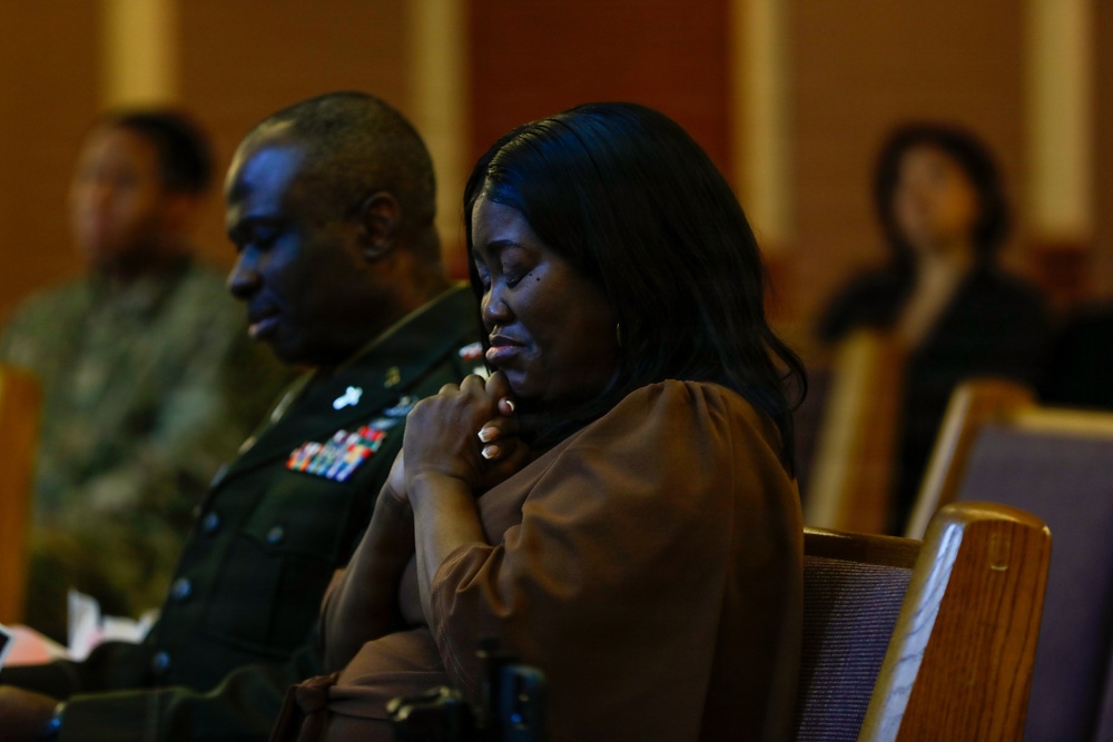 1st Signal Brigade Chaplain Promoted to Major at Camp Humphreys Ceremony