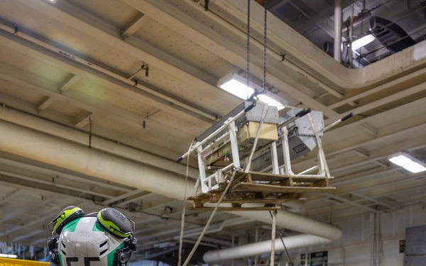 Abraham Lincoln Conducts Routine Operations