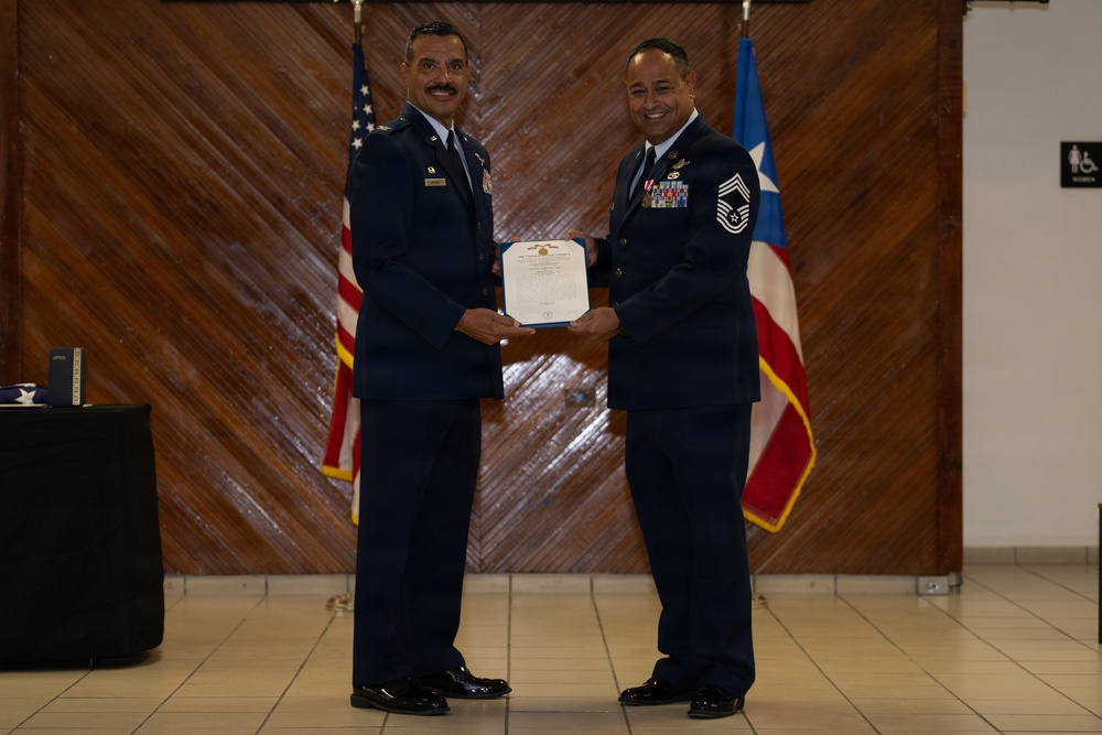 CMSgt. Alberto Torres Retirement Ceremony