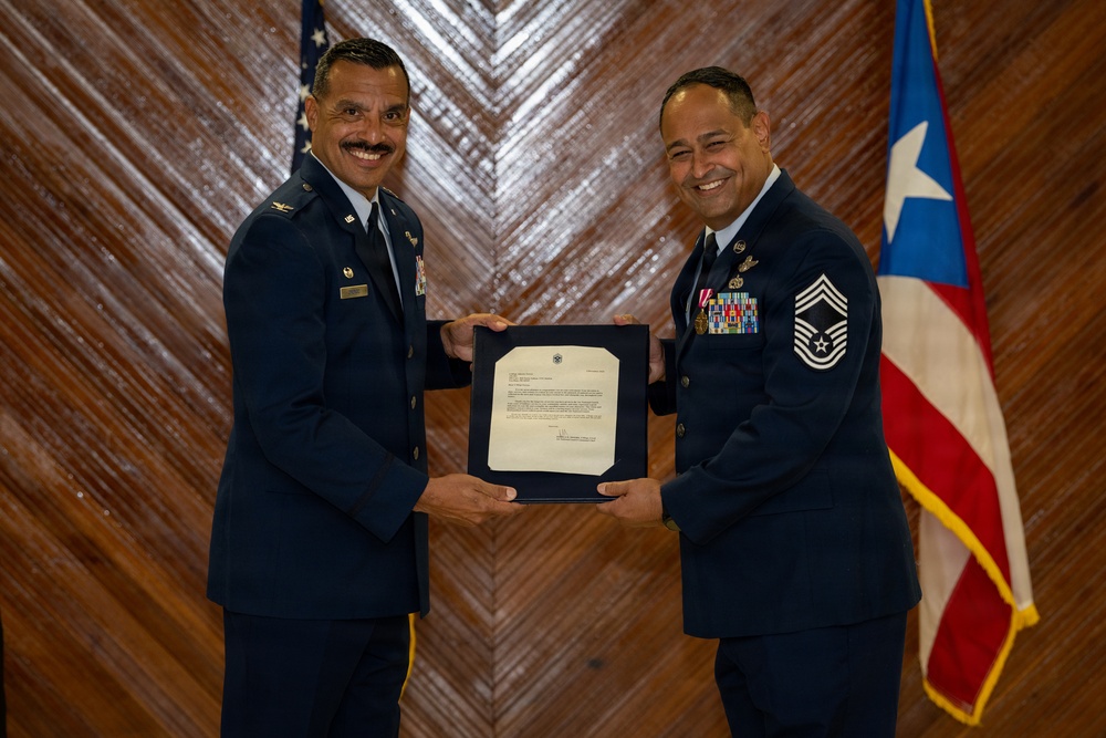 CMSgt. Alberto Torres Retirement Ceremony