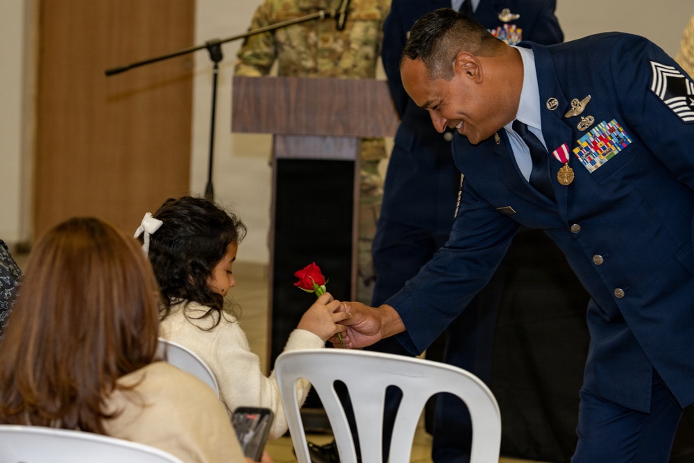 CMSgt. Alberto Torres Retirement Ceremony