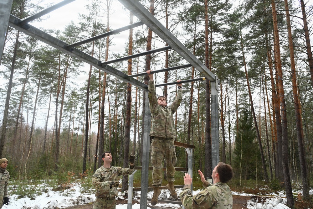 15th Engineer Battalion: Hammer Forge Obstacle Course