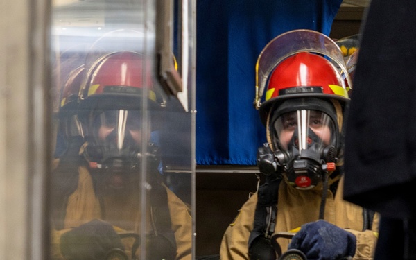 USS Dewey Conducts Damage Control Training