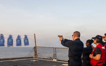 USS Delbert D. Black (DDG 119) Conducts Live Fire Exercise