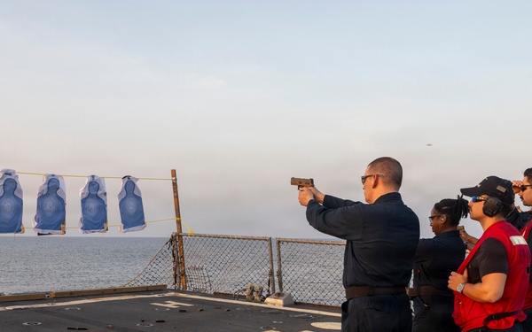 USS Delbert D. Black (DDG 119) Conducts Live Fire Exercise