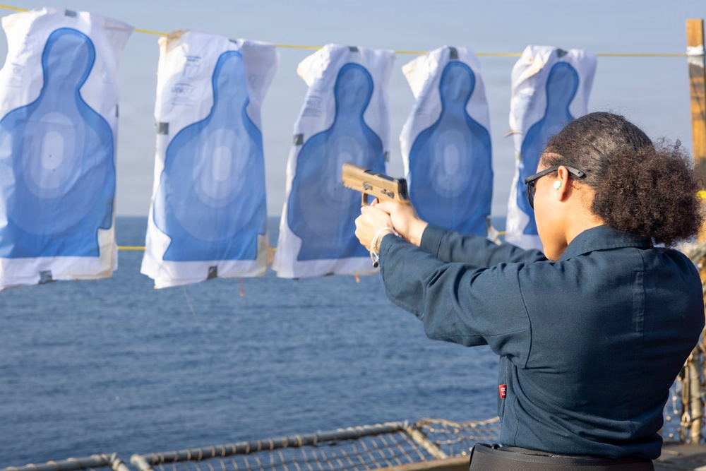 USS Delbert D. Black (DDG 119) Conducts Live Fire Exercise