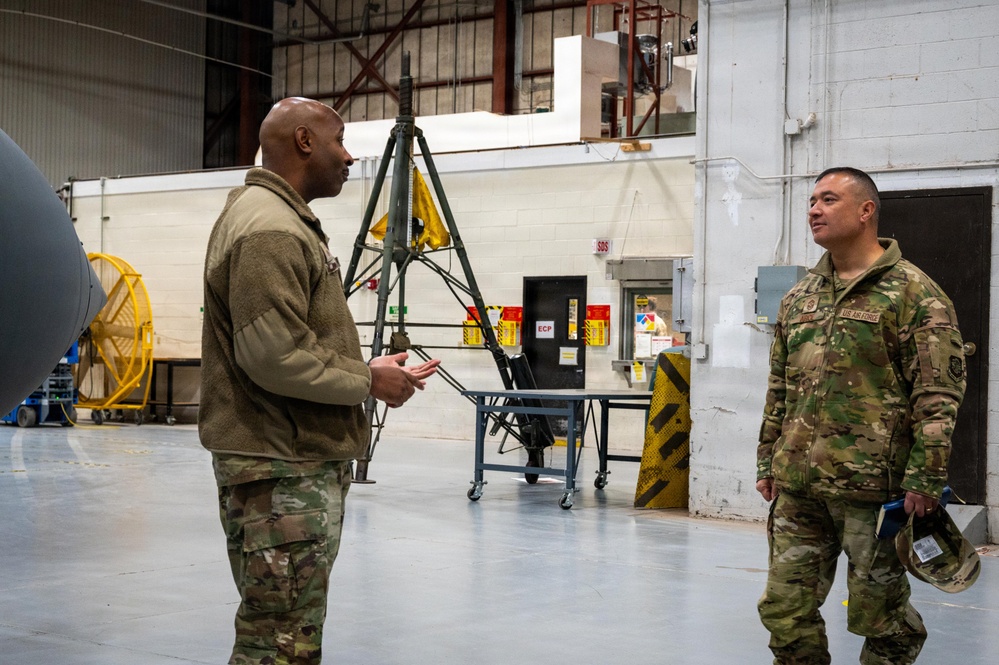 317th AW welcomes 18th AF command chief